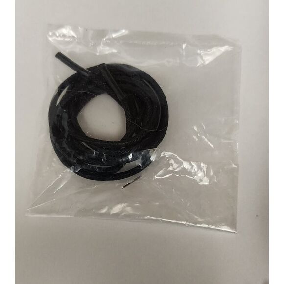 Ros Hommerson Marta H-37773 Vintage Black Leather Oxfords Heel Shoes Size 6W - Picture 7 of 11